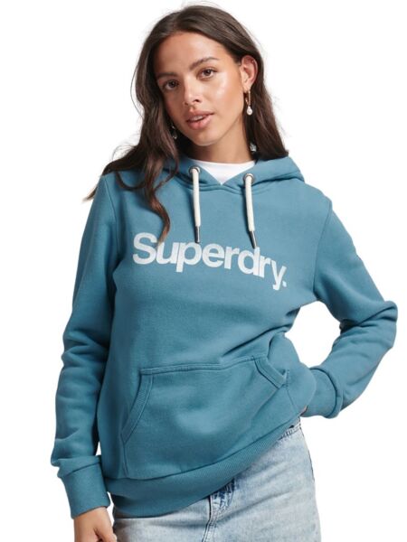 Superdry - Hoodie blu për femra