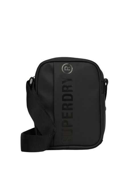 Superdry - Crna logo torbica