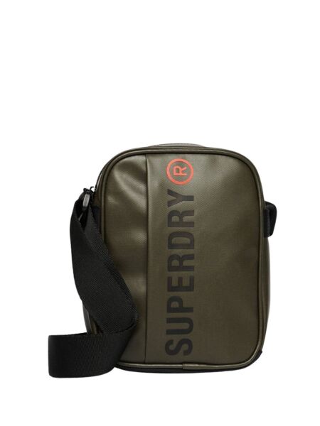 Superdry - Maslinasta logo torbica