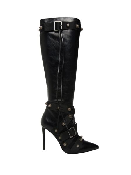 Steve Madden - Crne čizme na štiklu