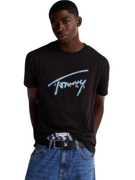 Tommy Hilfiger - Crna muška majica