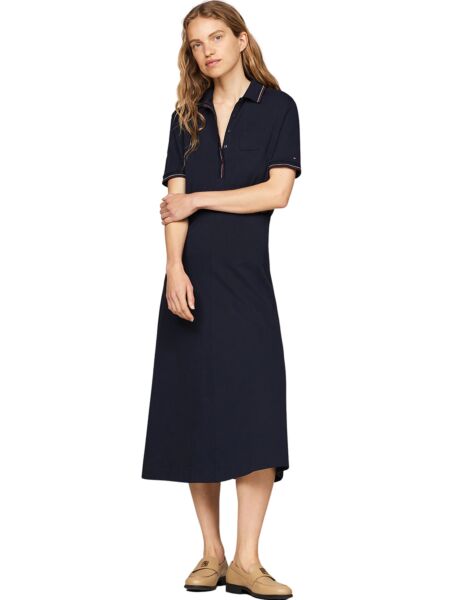 Tommy Hilfiger - Midi polo haljina
